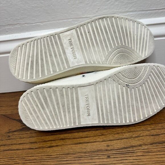 Tretorn Shoes Womens 8.5 Pride Nylite Plus Rainbow Casual Sneakers White Canvas - Picture 5 of 9